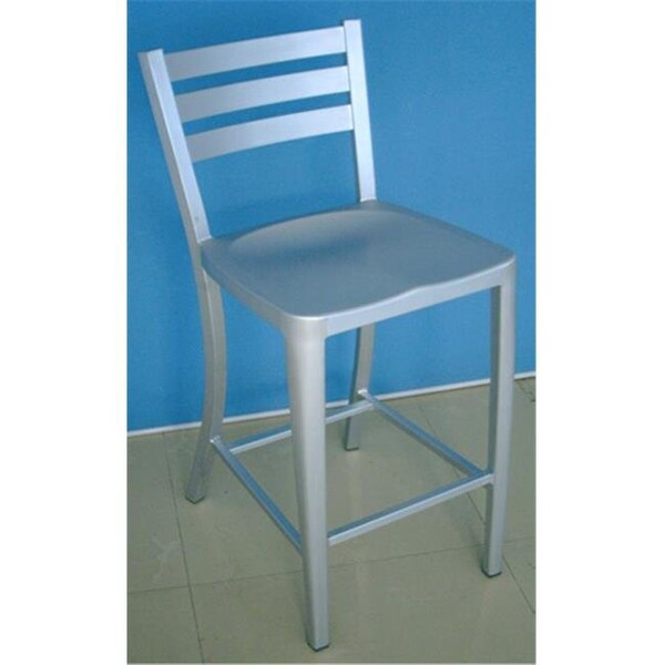Alston Quality Alston Quality AL3637-7BS-24 Diana Aluminum Stool 24 in. H AL3637-7BS-24 - main